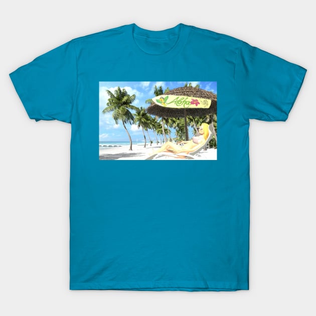 Aloha 2 T-Shirt by Andrea Matarazzo